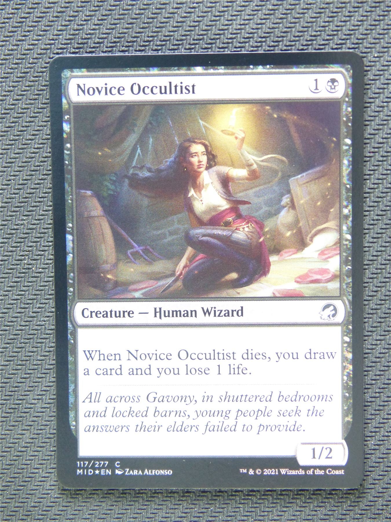 Novice Occultist Foil - Innistrad - Mtg Card #3PI