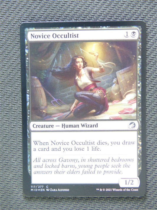 Novice Occultist Foil - Innistrad - Mtg Card #3PI