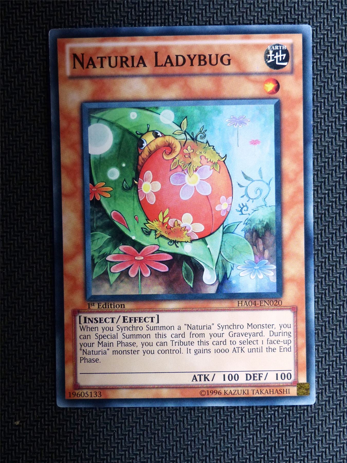 Naturia Ladybug - HA04 - Super Rare - Yugioh Card # 1C90