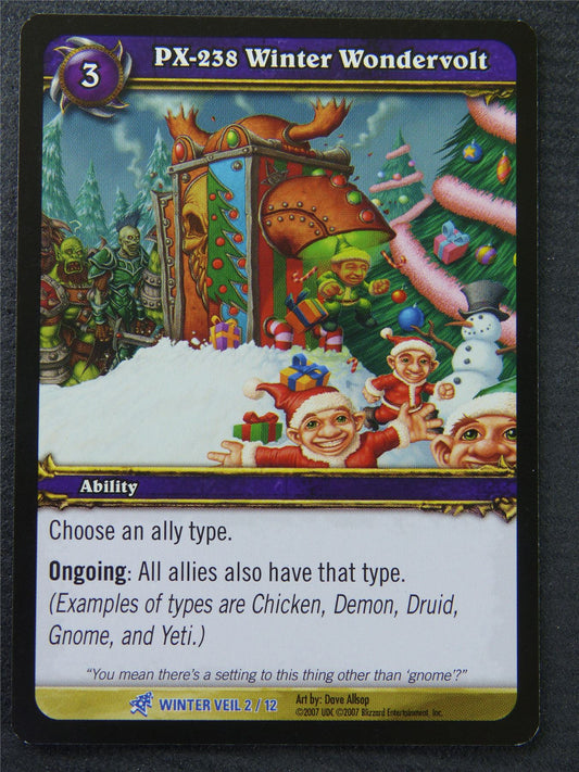 PX-238 Winter Wondervolt - Rare - World Of Warcraft #1MJ