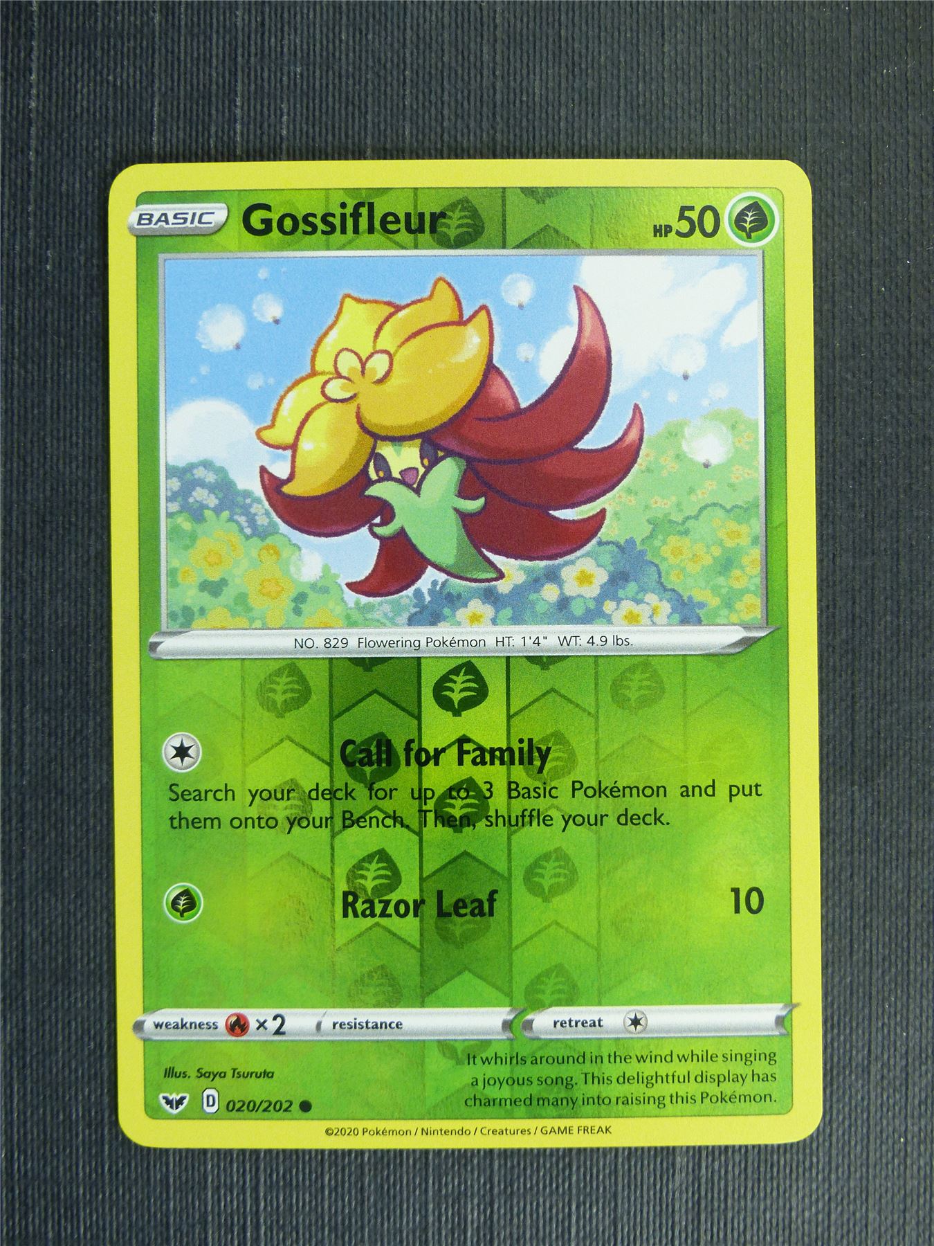 Gossifleur 020/202 Reverse Holo - Pokemon Cards #1LV