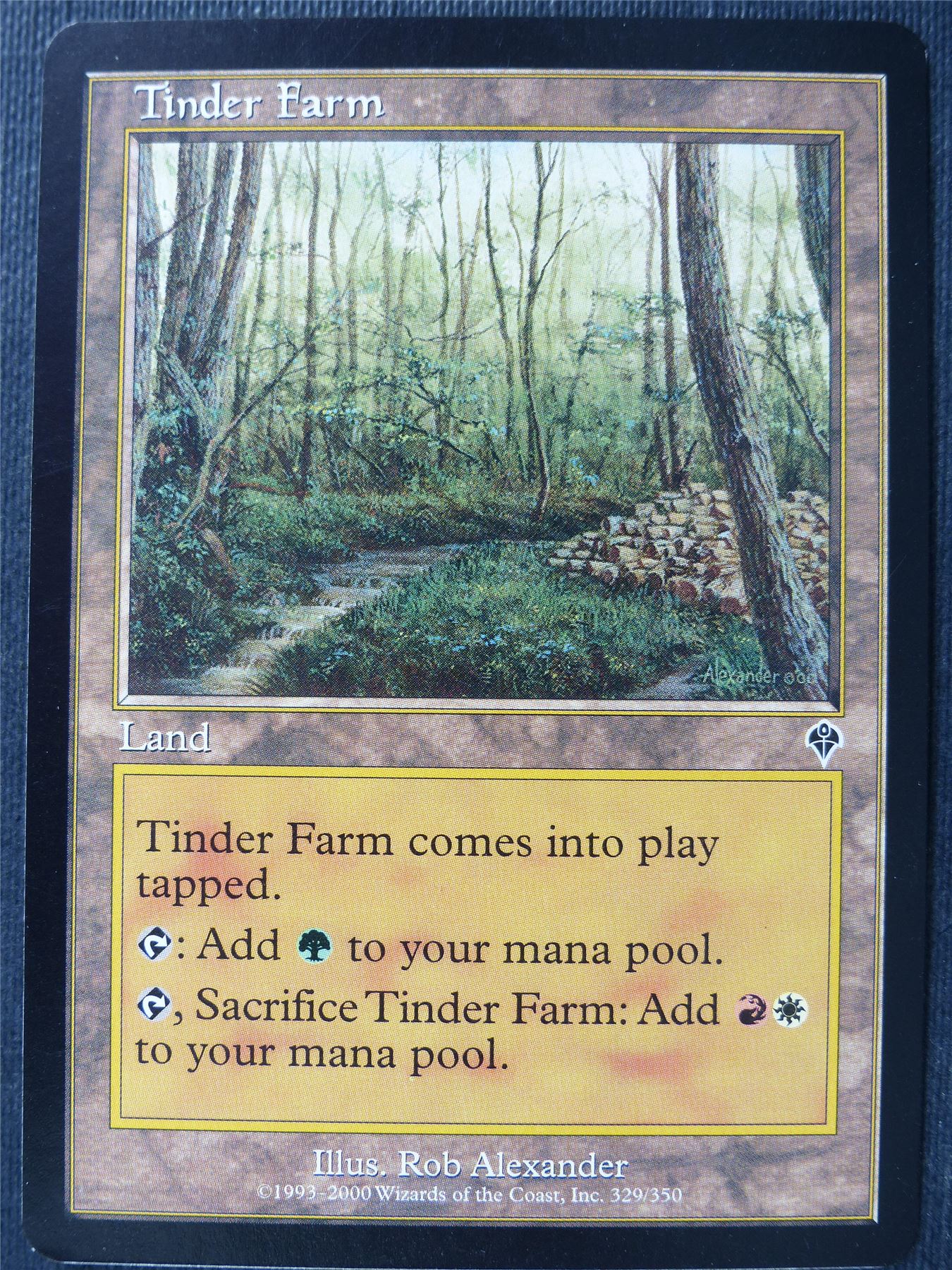 Tinder Farm - Mtg Card #23A