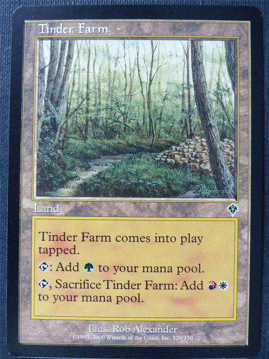 Tinder Farm - Mtg Card #23A