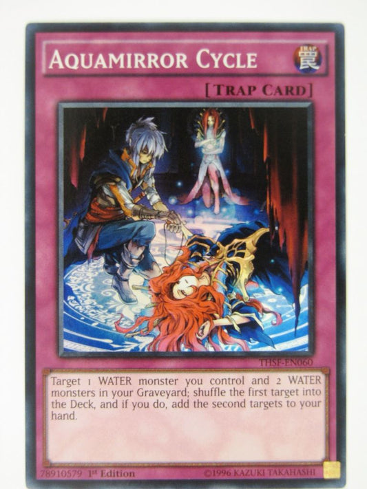 Yugioh Cards: AQUAMIRROR CYCLE THSF SUPER RARE # 21G93