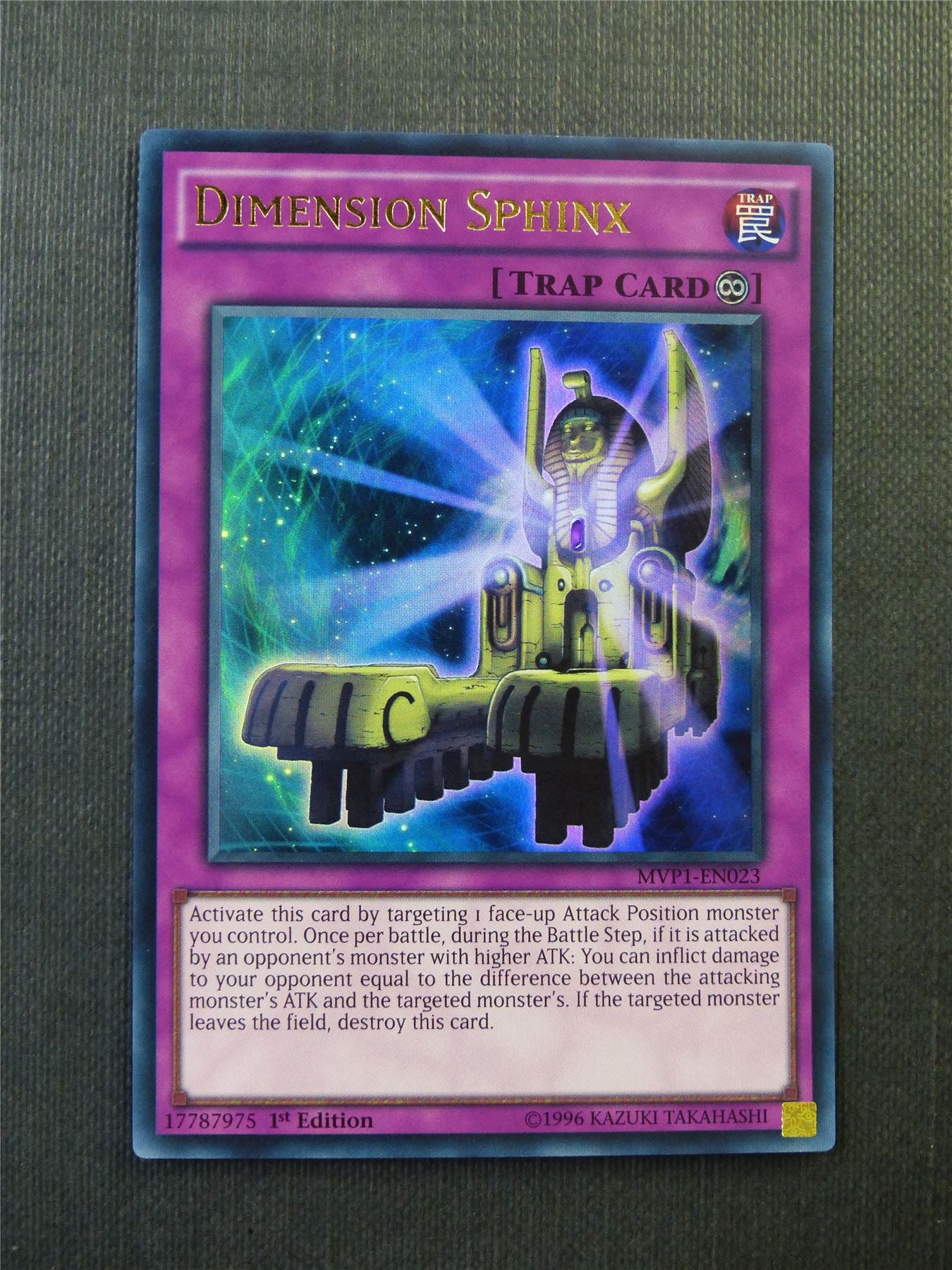 Dimension Sphinx MVP1 Ultra Rare - 1st ed - Yugioh Cards #12E