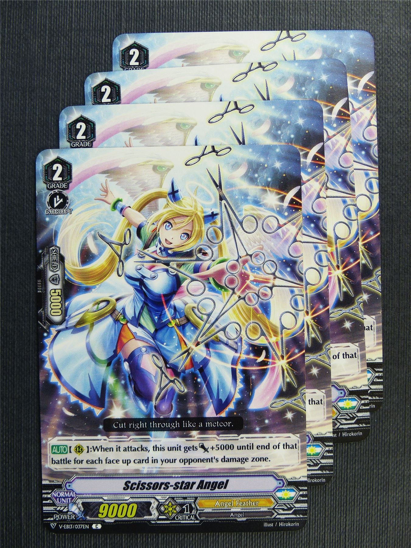 Scissors-star Angel V-EB13 x4 - Astral Force - Vanguard Cards