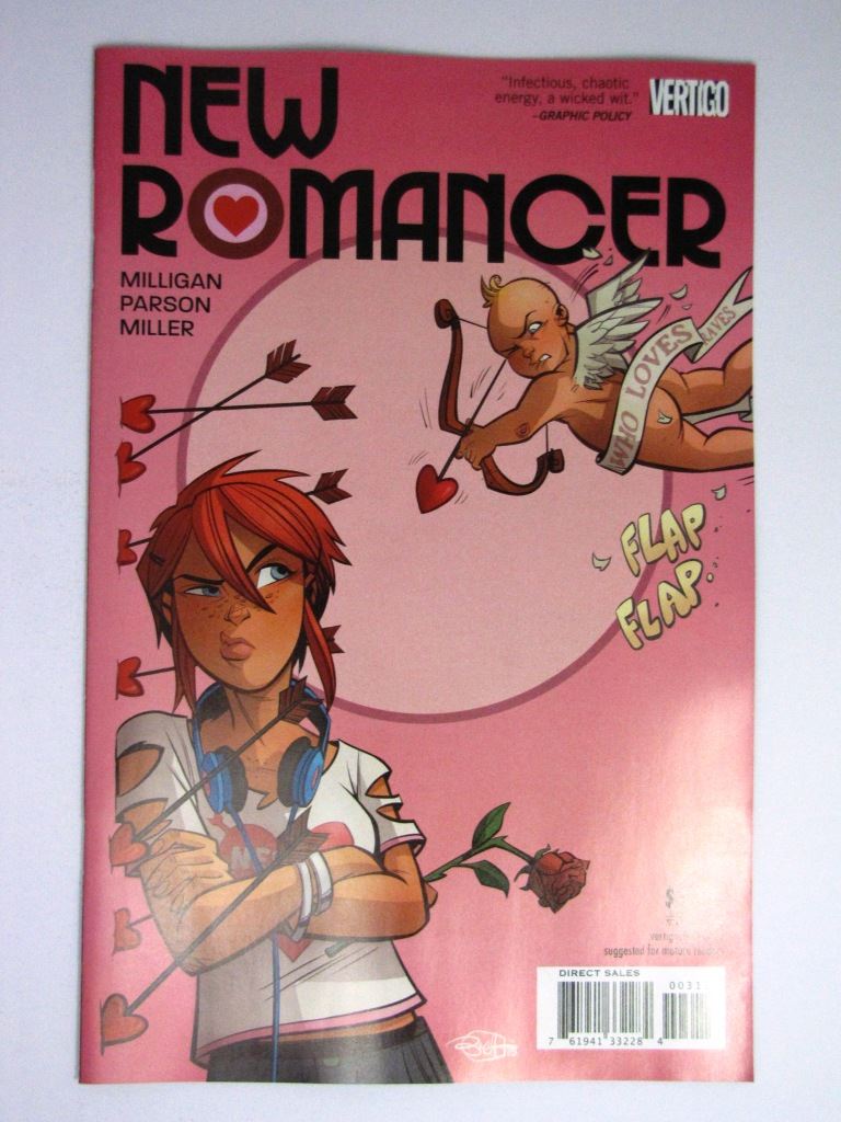 Vertigo Comics: NEW ROMANCER #3 APRIL 2016 # 5H12