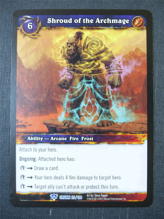 Shroud of the Archmage 25/198 - WoW Card #149