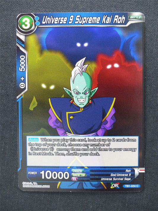 Universe 9 Supreme Kai Roh - Dragon Ball Super Cards #BO
