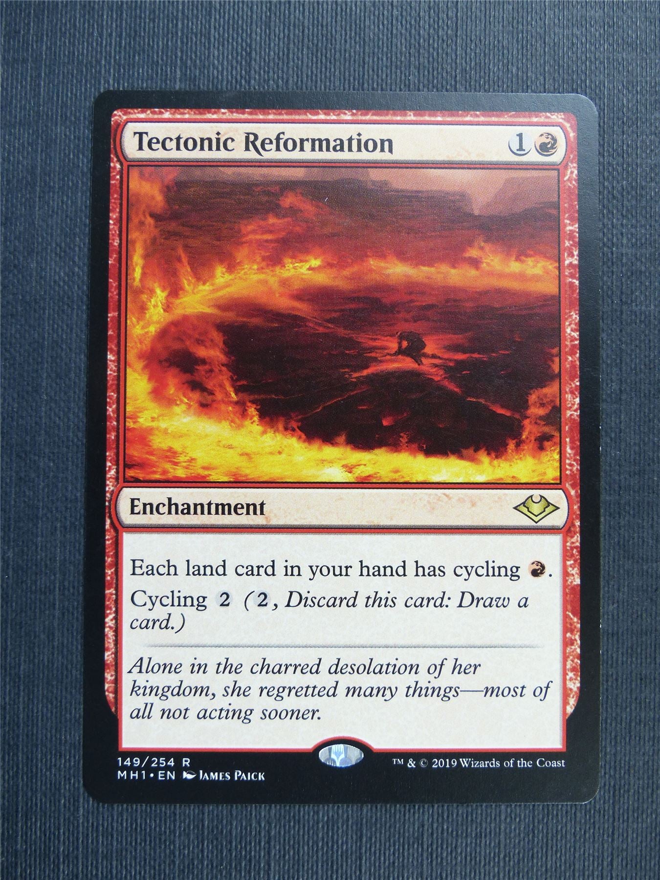 Tectonic Reformation - Mtg Magic Cards #480