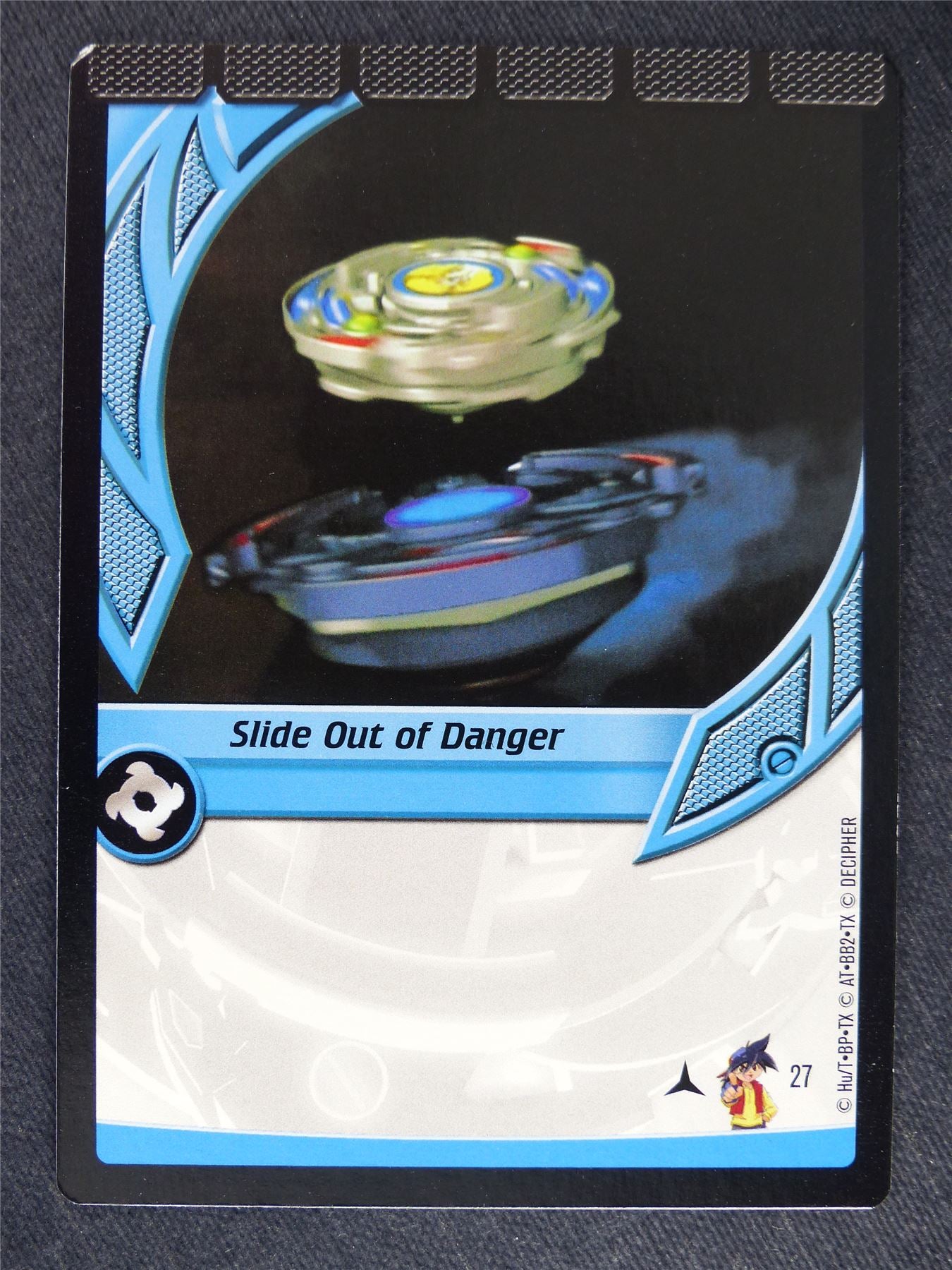 Slide Out of Danger 27 - Beyblade Cards #WP