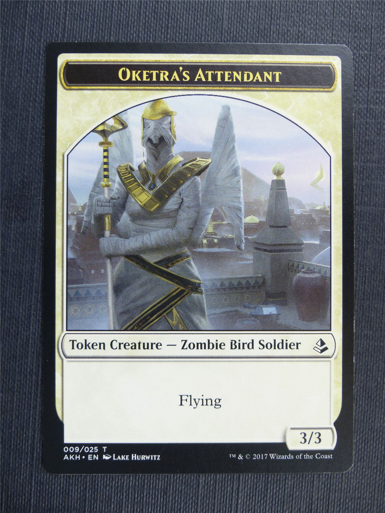 Oketra's Attendant / Beast - Token - Mtg Magic Cards #305