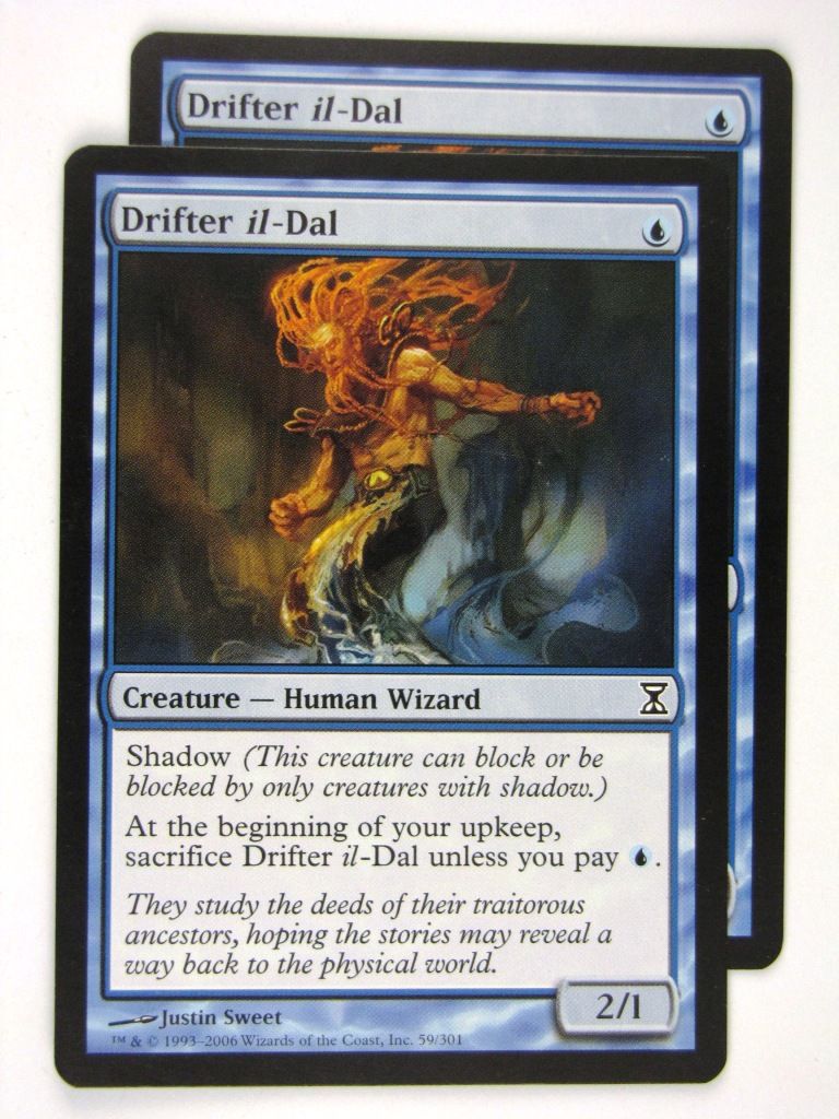 MTG Magic: The Gathering Cards: DRIFTER IL-DAL x2: TSP