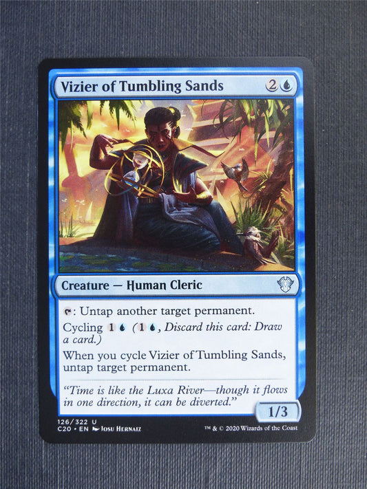 Vizier of Tumbling Sands - C20 - Mtg Card