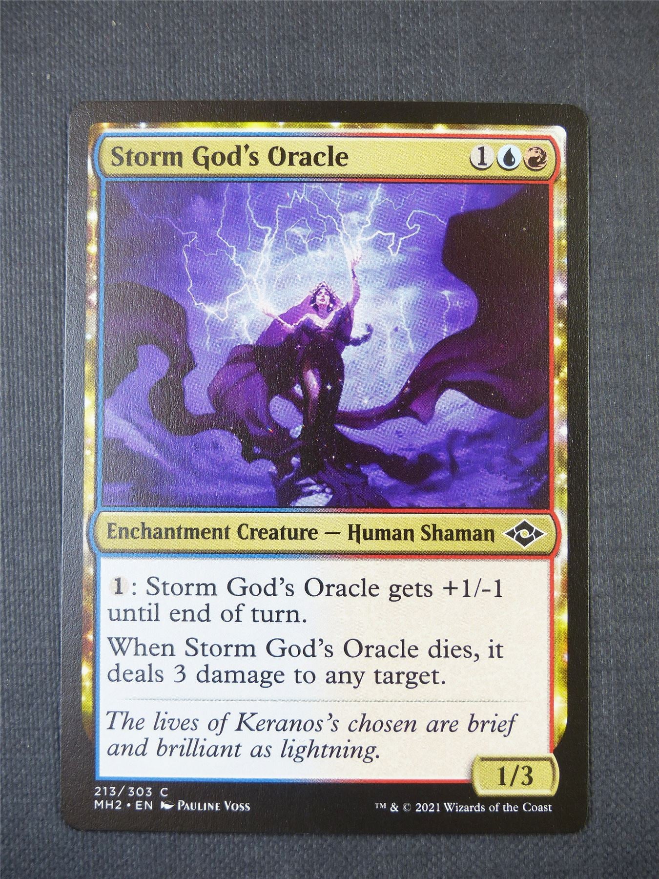 Storm Gods Oracle - Mtg Card #51R