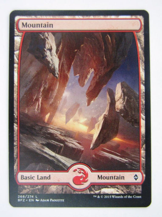 MTG Magic Cards: MOUNTAIN 268/274 # 8I45