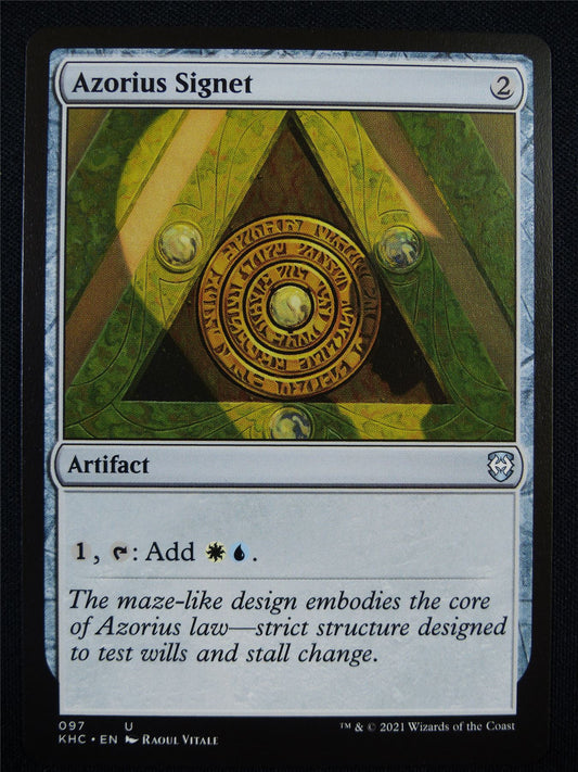 Azorius Signet - Mtg Card #F9