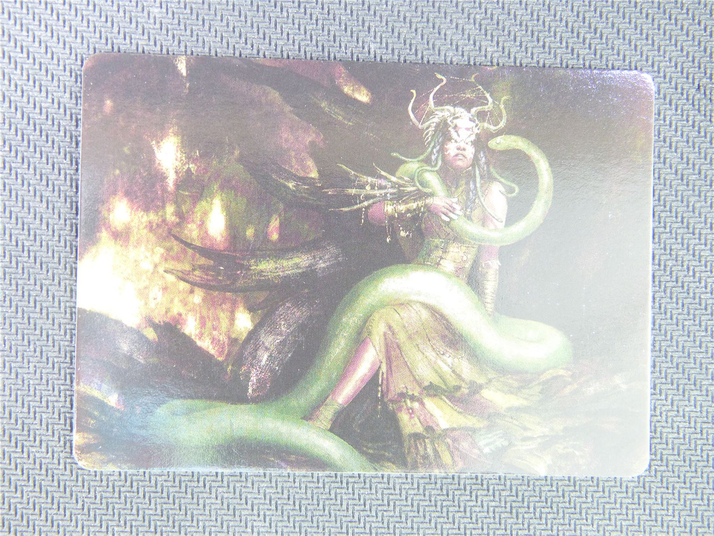 Saryth the Vipers Fang Art Card 53 - Innistrad Midnight Hunt Art Series - Mtg Card #3DQ