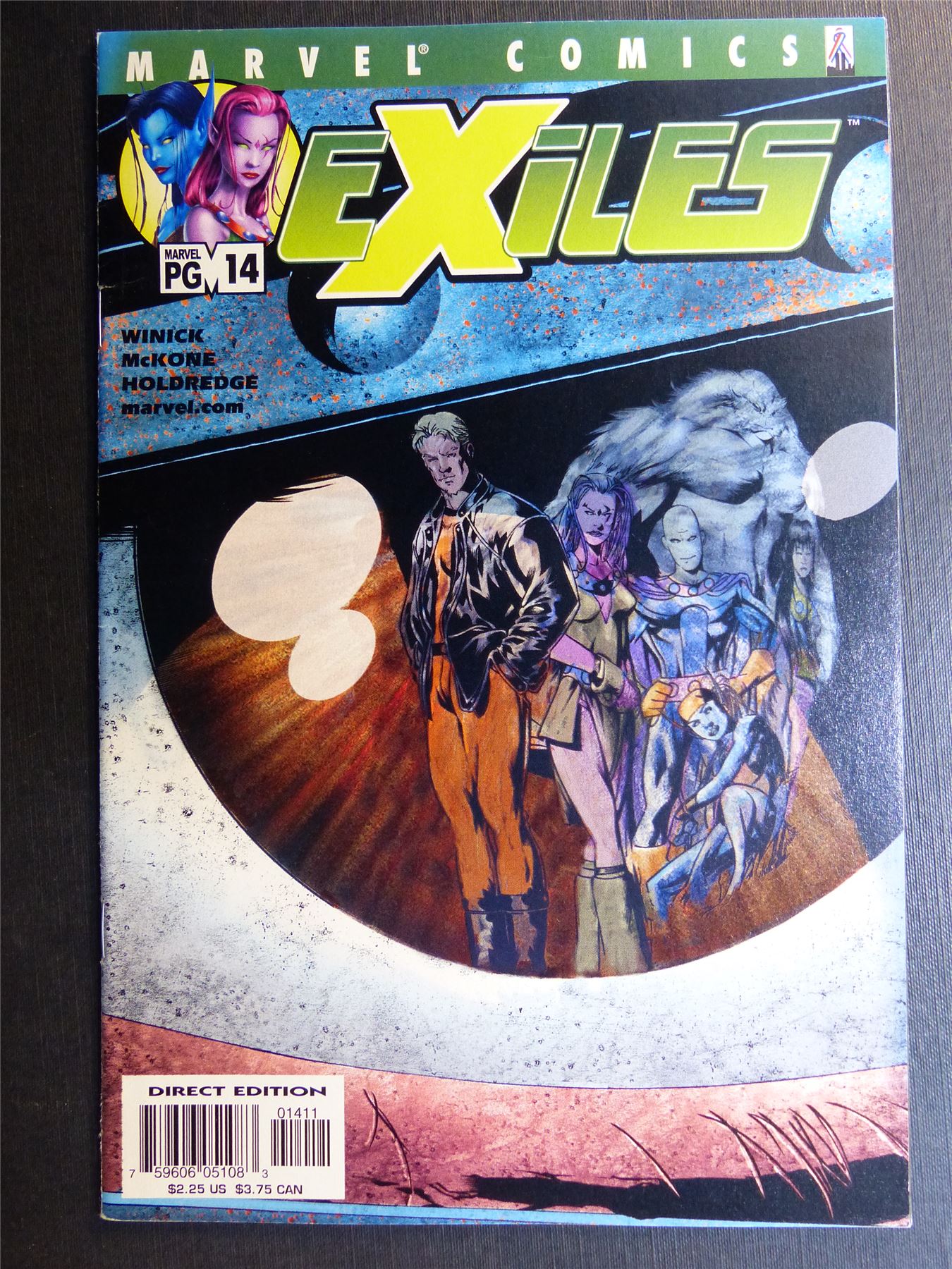 EXILES #14 - Marvel Comics #9R