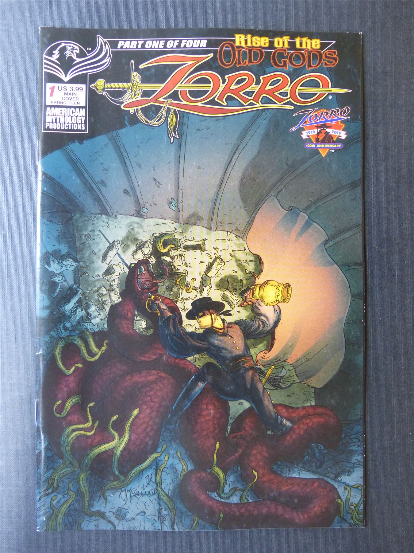 ZORRO: Rise of the Old Gods #1 - May 2020 - Mythology Comics #1G