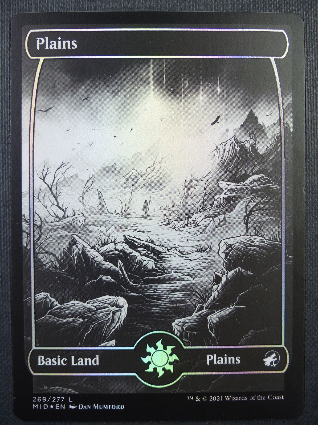 Plains 269/277 Full Art Foil - Mtg Card #64Z
