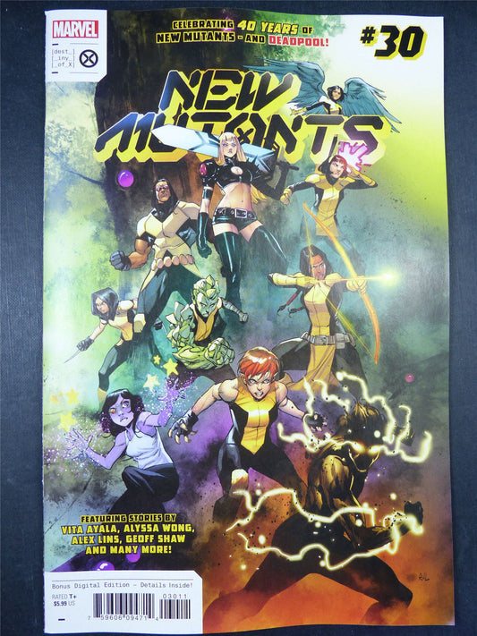 NEW Mutants #30 - Nov 2022 - Marvel Comics #7SN