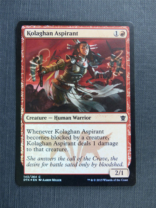 Kolaghan Aspirant Foil - Mtg Magic Cards #5D3