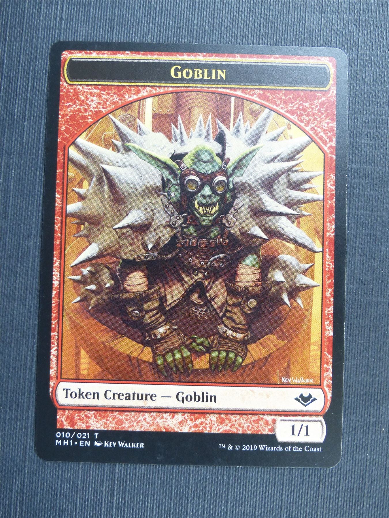 Serra Emblem / Goblin - Mtg Magic Token Cards #4OO