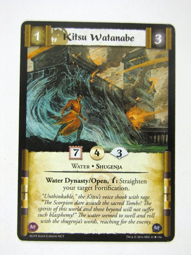 L5R Cards: A Line in the Sands: KITSU WATANABE # 14H32