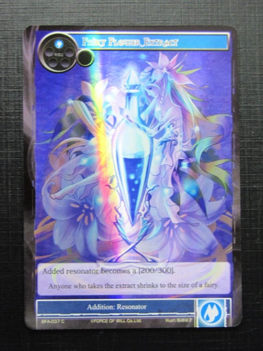 Force of Will Cards: FAIRY FLOWER EXTRACT FOIL # 18G26