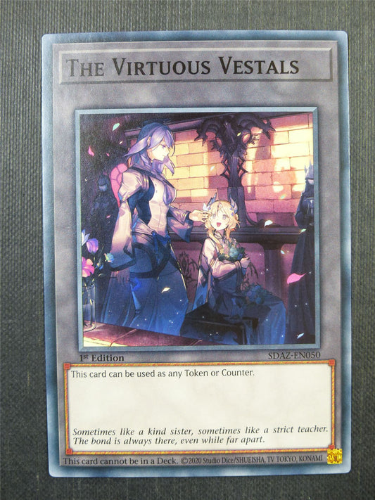 The Virtuous Vestals Token SDAZ - 1st ed Yugioh Card #402