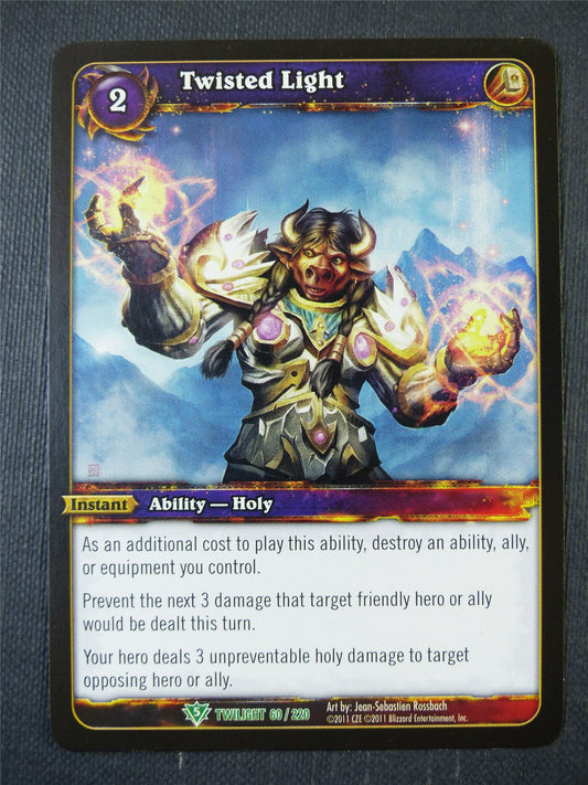 Twisted Light 60/220 - WoW Card #13T