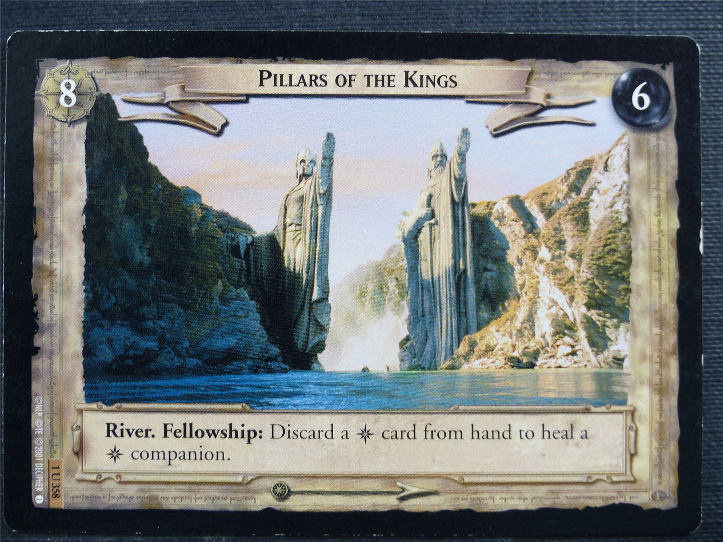 Pillars of the Kings 1 U 358 - LotR Card #46F