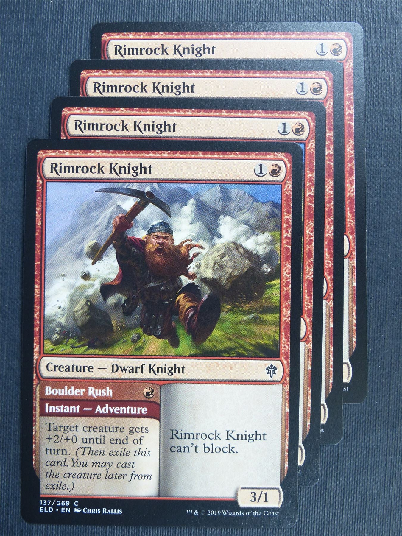 Rimrock Knight x4 #3UP