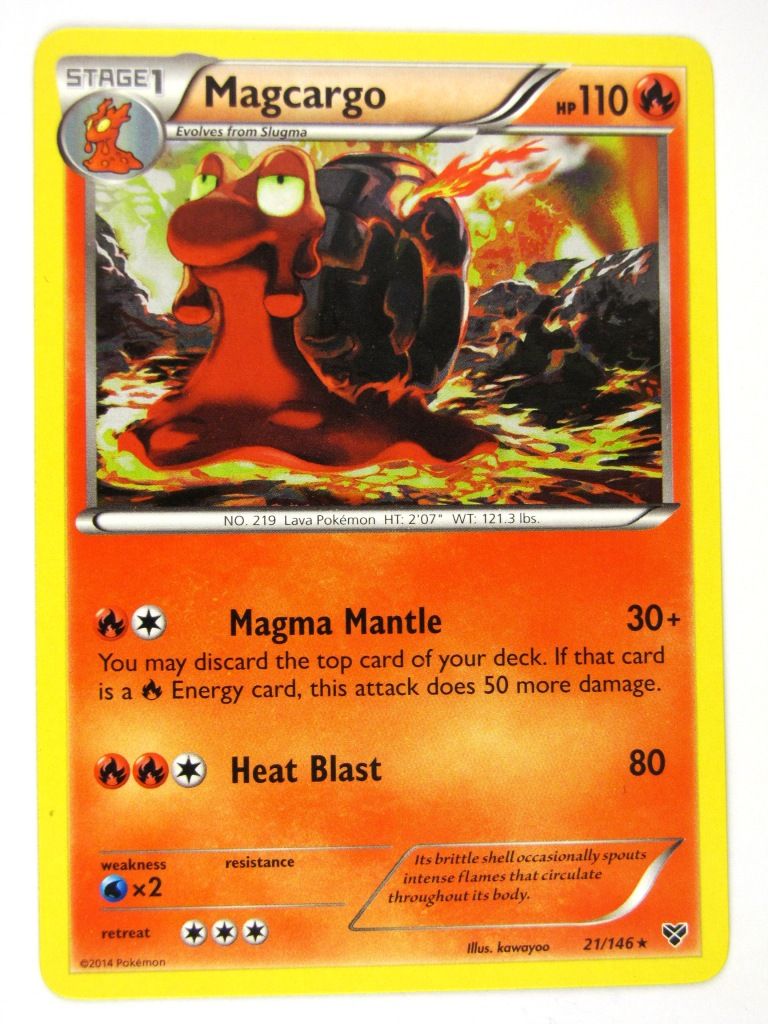 Pokemon Cards: MAGCARGO 21/146: X & Y