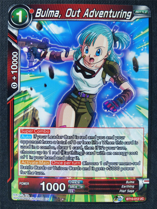 Bulma Out Adventuring - Dragon Ball Super Cards #5A