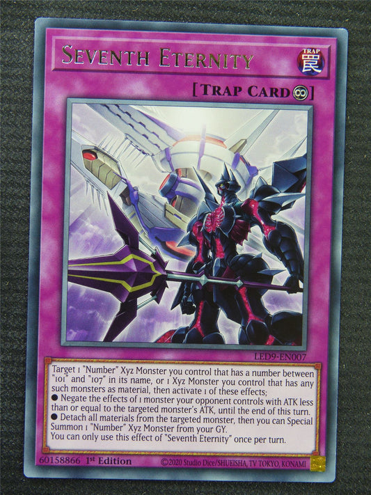 Seventh Eternity LED9 Rare - 1st ed - Yugioh Card #8PI