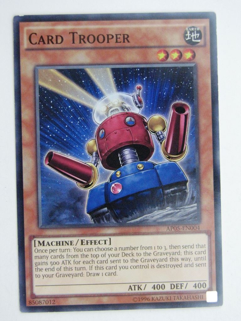 Yugioh Cards: CARD TROOPER AP05 SUPER RARE # 28F75