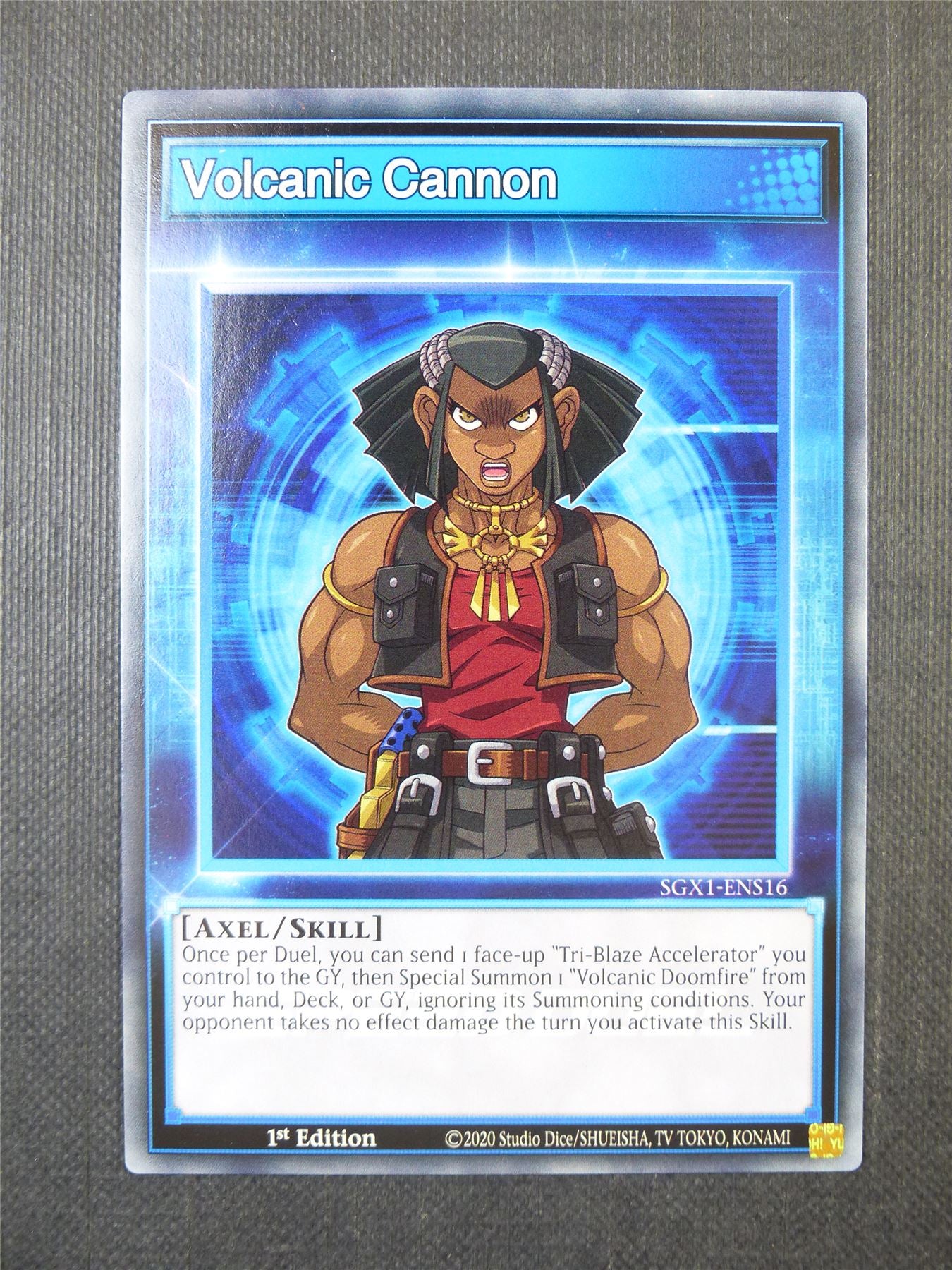 Volcanic Cannon SGX1 - 1st ed Yugioh Card #9S0