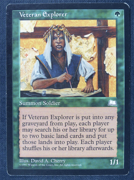 Veteran Explorer played - Weatherlight - Mtg Magic Cards #39C