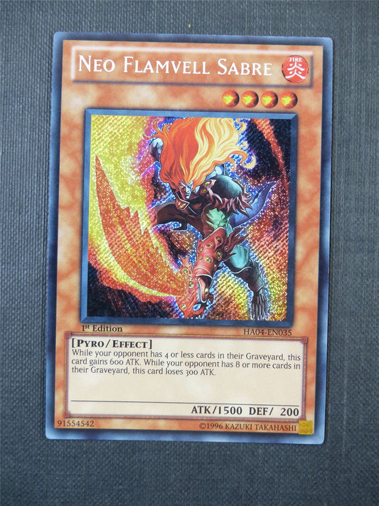 Neo Flamvell Sabre - Yugioh Card #9MU