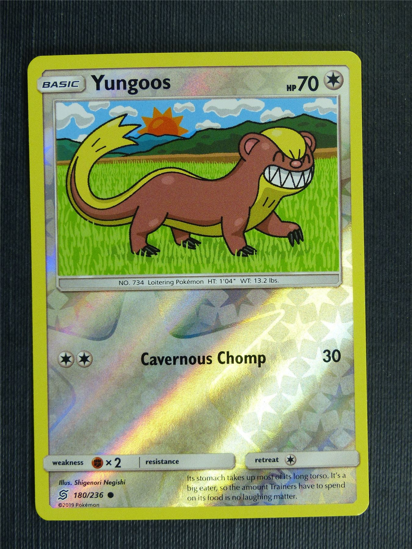 Yungoos 180/236 Reverse Holo - Pokemon Cards #1NC