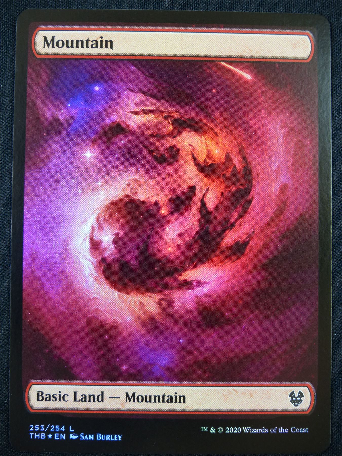 Mountain 253/254 Full Art Foil - Mtg Card #2V2