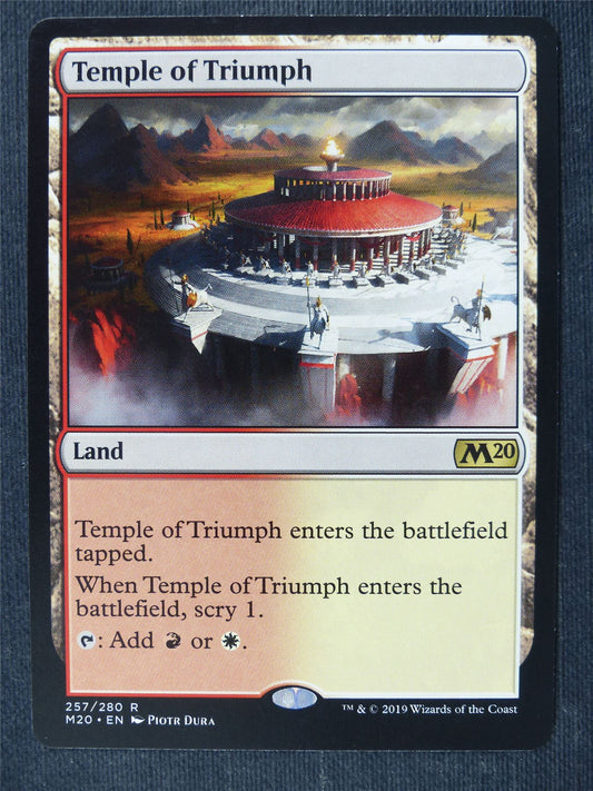 Temple of Triumph - Mtg Magic Cards #42A