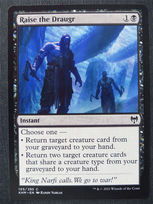 Raise the Draugr - Mtg Magic Cards #2C