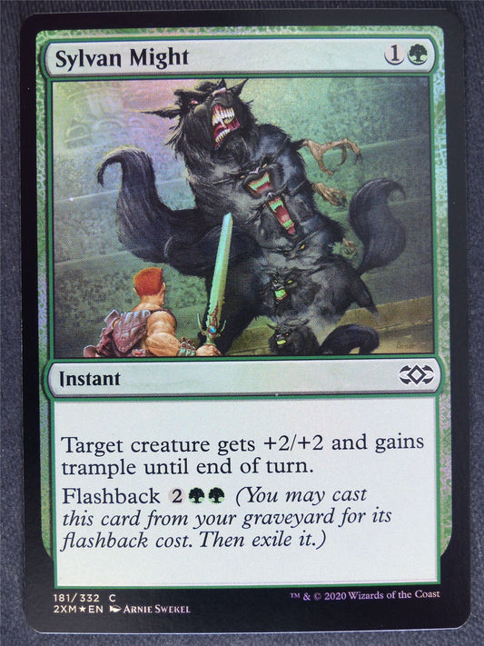 Sylvan Might Foil - Double Masters - Mtg Magic Cards #24