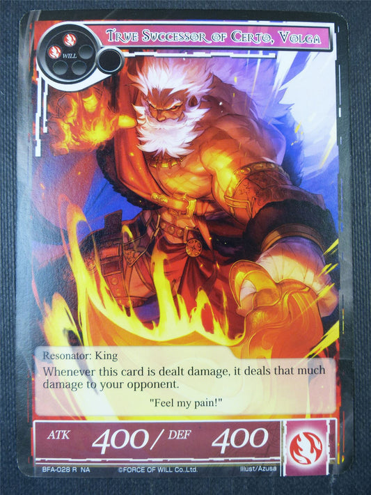True Successor of Certo Volga - Force of Will Card #28Z