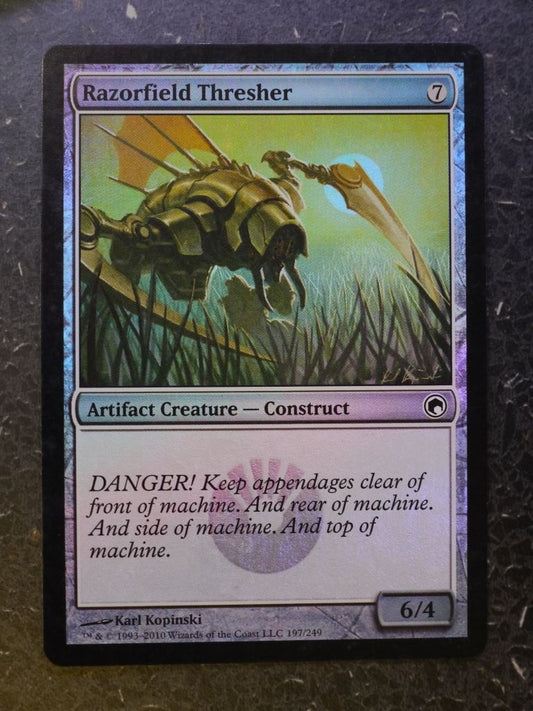 MTG Magic Cards: RAZORFIELD THRESHER FOIL # 4H92