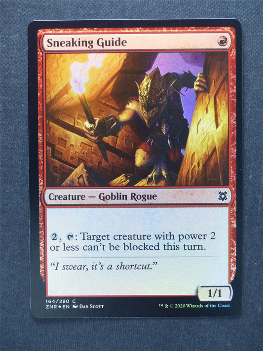 Sneaking Guide Foil - Mtg Magic Cards #QB