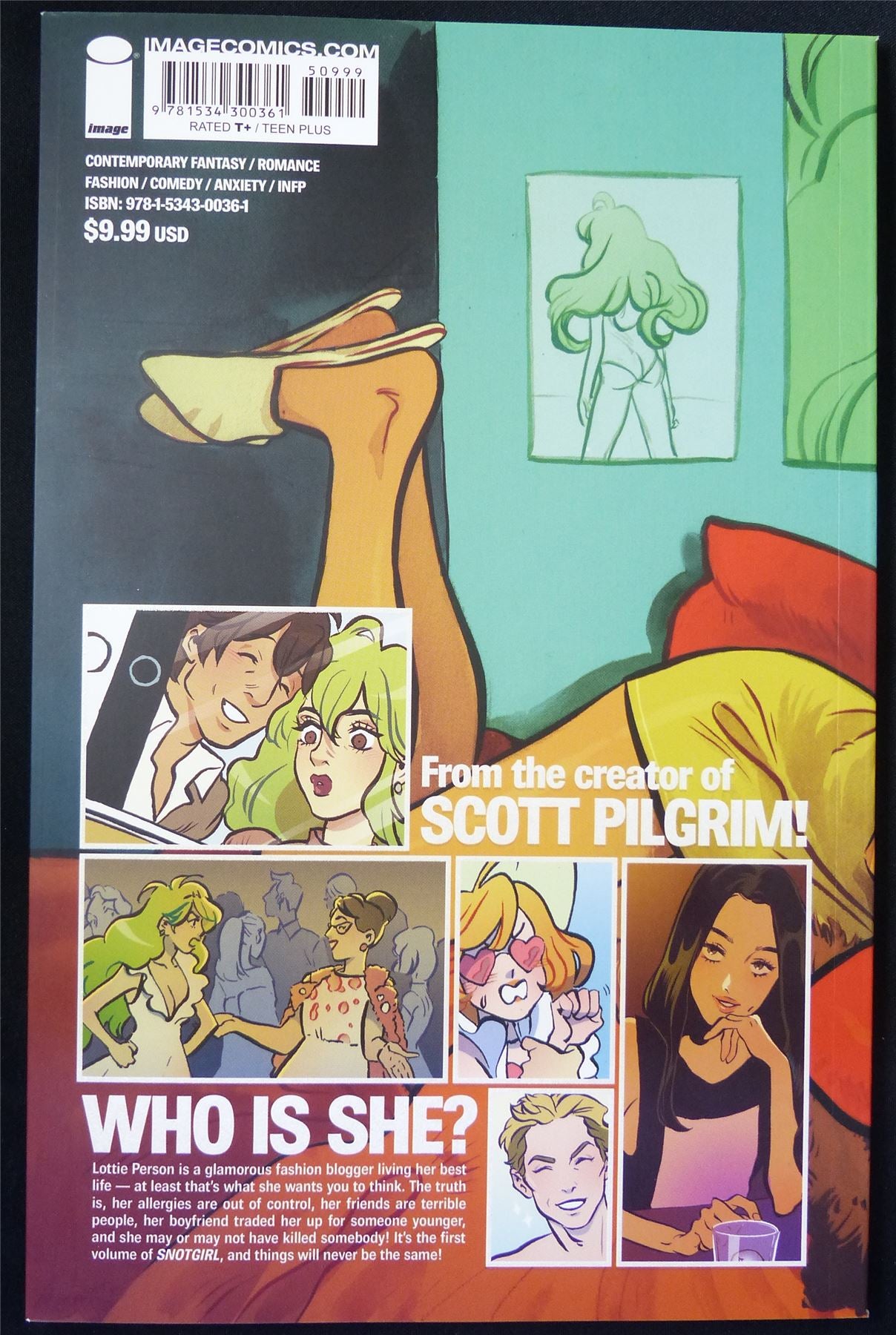 SNOTGIRL: Green Hair Don't Care Vol 1 - Image Graphic Softback #2TP